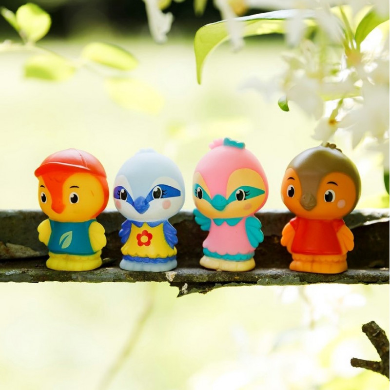 KLOROFIL - Ensemble de figurines 4 personnages f…