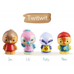 4 personnages Klorofil famille « Twitwit »